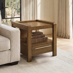 Best Furniture Outlet - Ashley Furniture - Marxmore End Table - Square End Table - T983-2