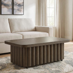 Best Furniture Outlet - Ashley Furniture - Darimore Coffee Table - Rectangular Cocktail Table - T984-1