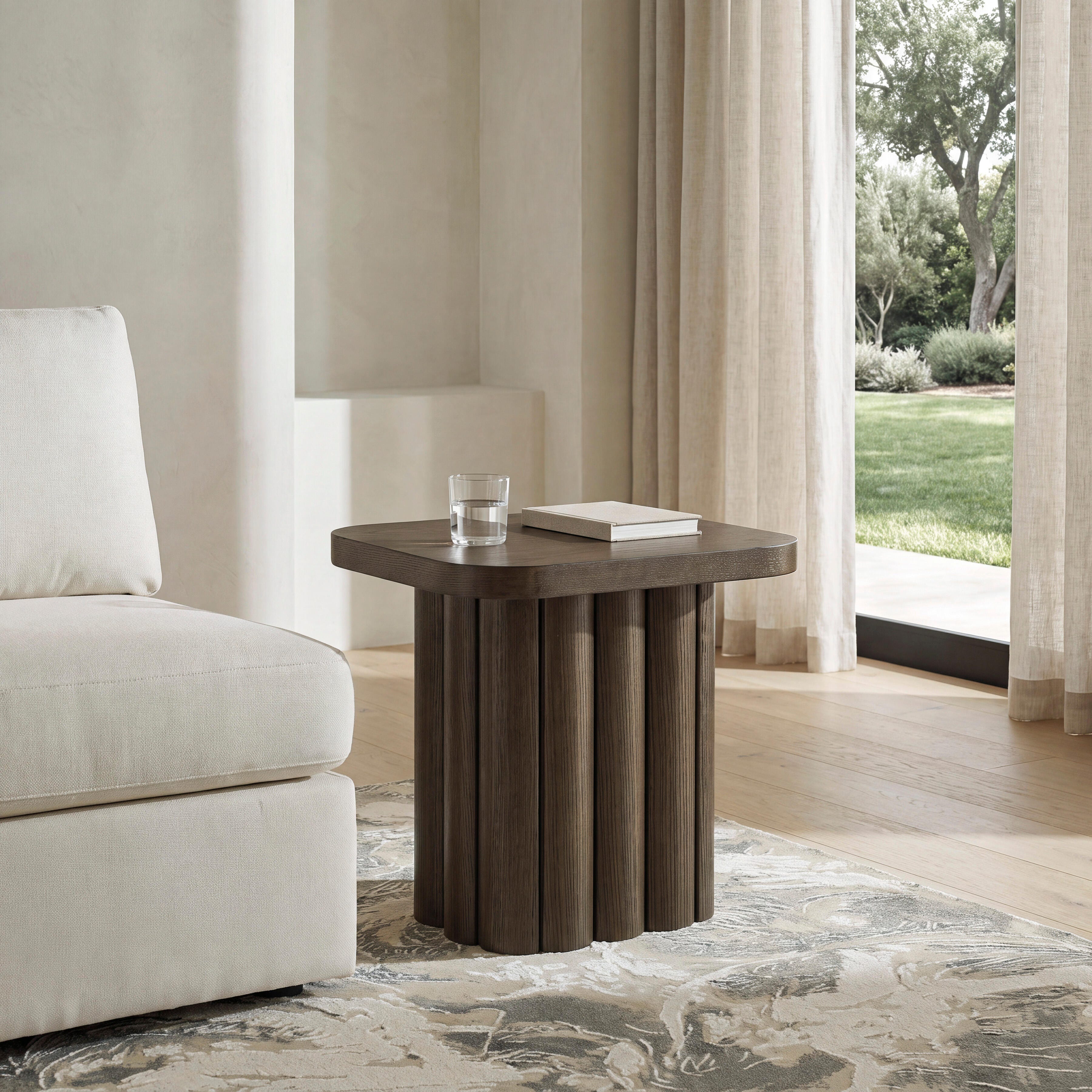 Best Furniture Outlet - Ashley Furniture - Darimore End Table - Rectangular End Table - T984-3