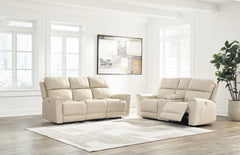 Best Furniture Outlet - Ashley Furniture - Dahlmoore Power Reclining Sofa and Loveseat - Power Reclining Sofa and Loveseat - U13200U1