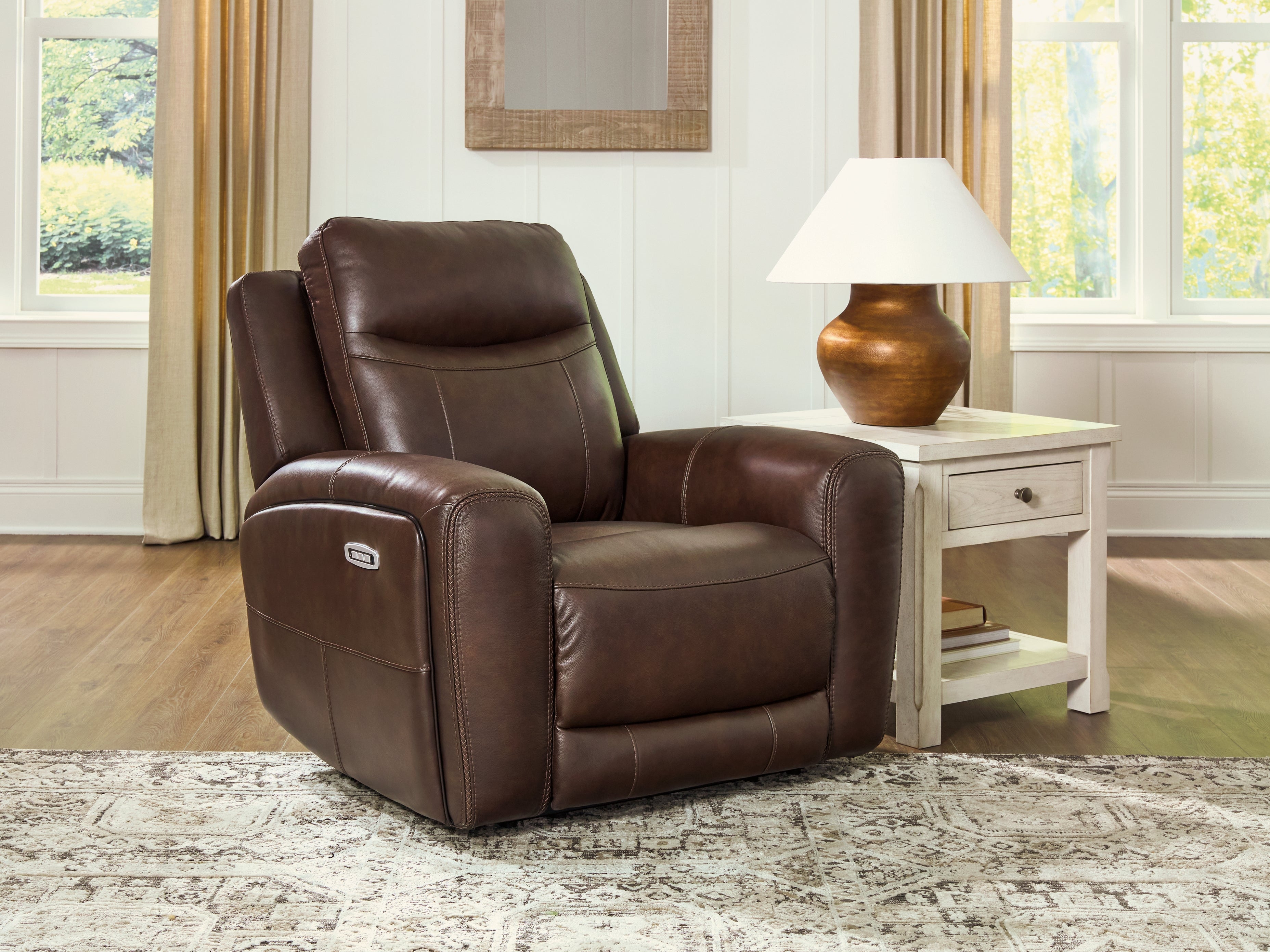 Best Furniture Outlet - Ashley Furniture - Gravier Living Room - PWR Recliner/ADJ Headrest / Cordova - U1330113