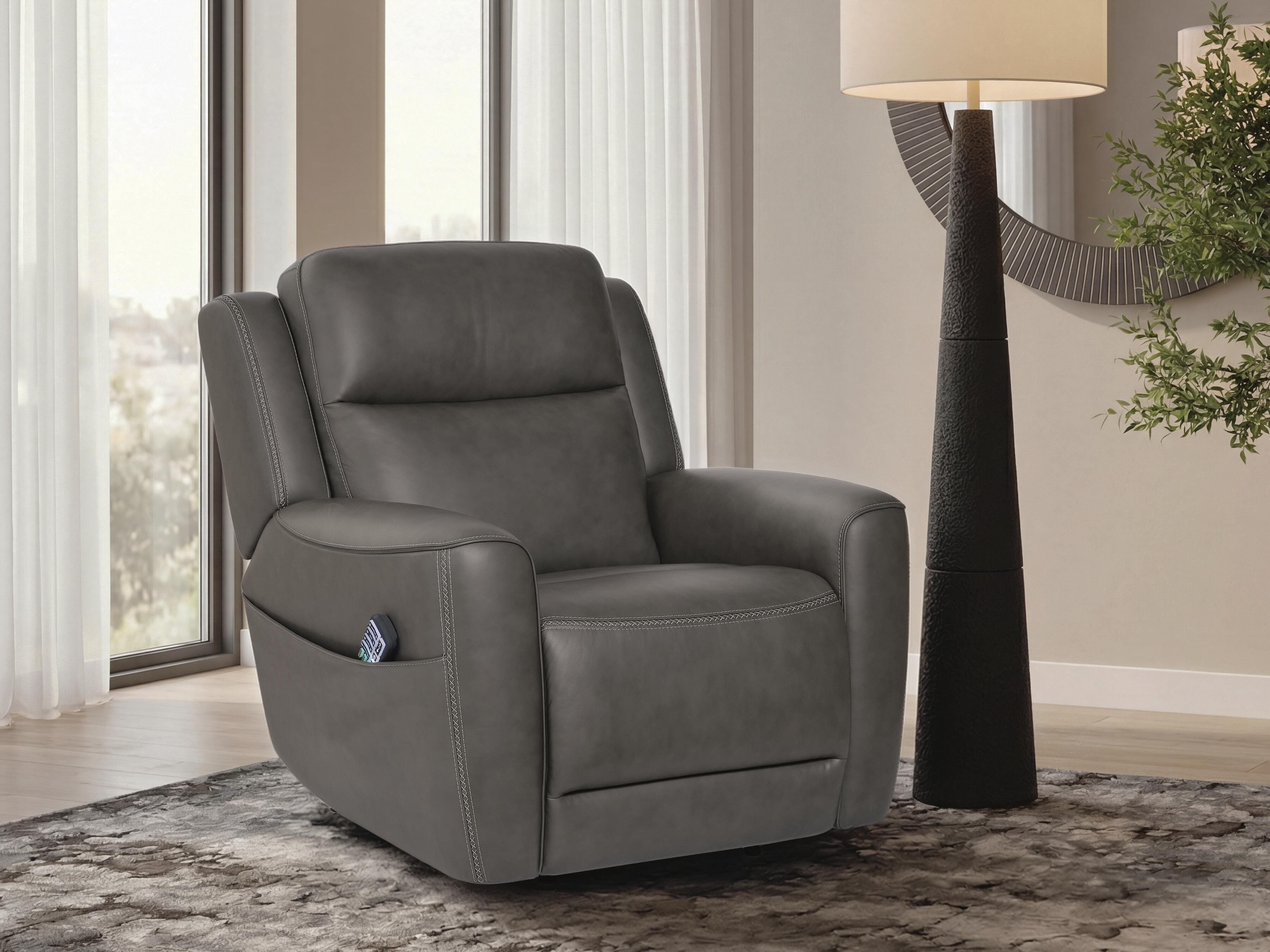 Best Furniture Outlet - Ashley Furniture - 4Z-Tribano Living Room - Power Lift Recliner - PCU1530012