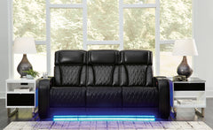 Best Furniture Outlet - Ashley Furniture - Boyington Living Room - PWR REC Loveseat/CON/ADJ HDRST / Gray - U2710518