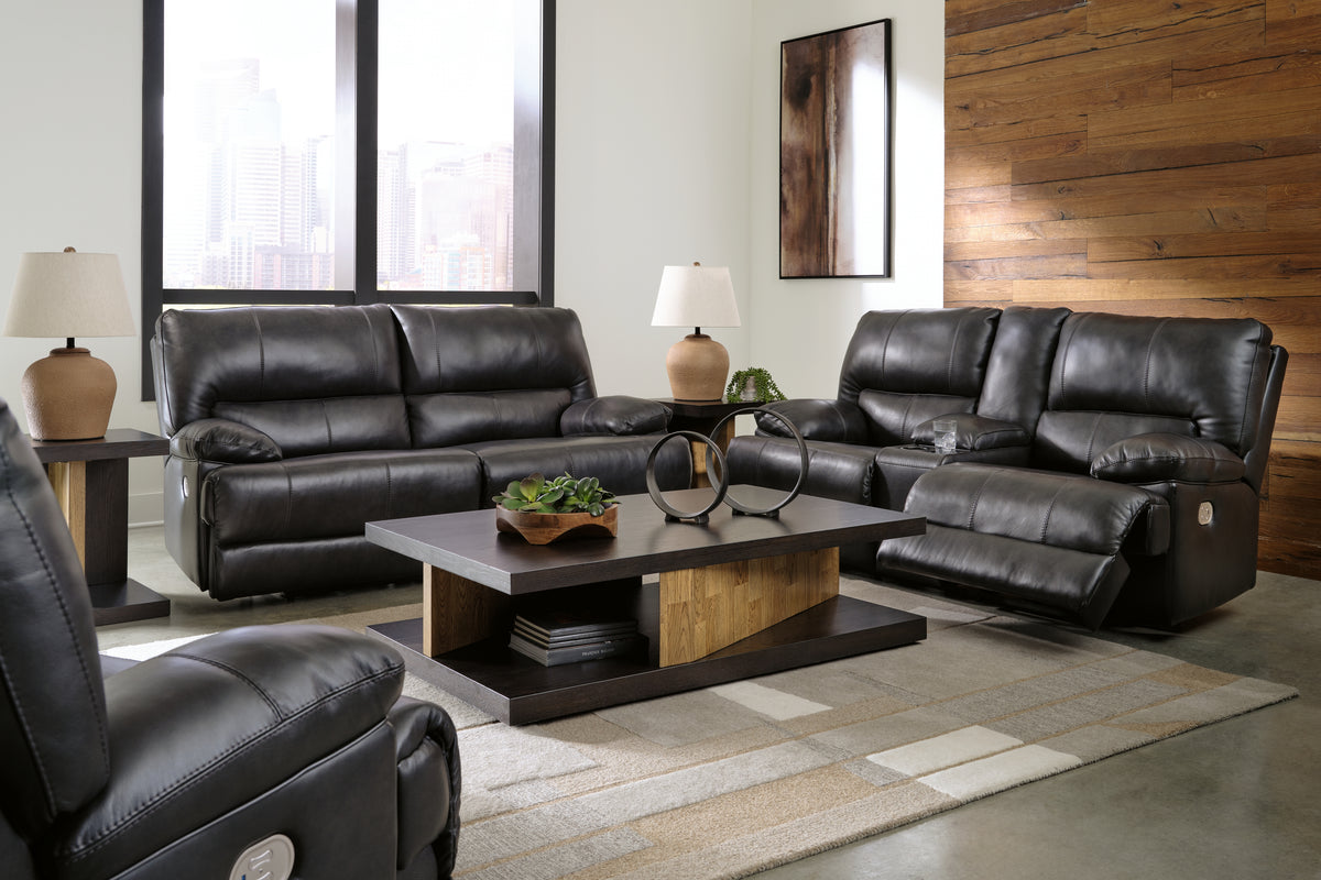 Best Furniture Outlet - Ashley Furniture - Mountainous Power Reclining Sofa, Loveseat and Recliner - Power Reclining Sofa, Loveseat and Recliner - U65801U2