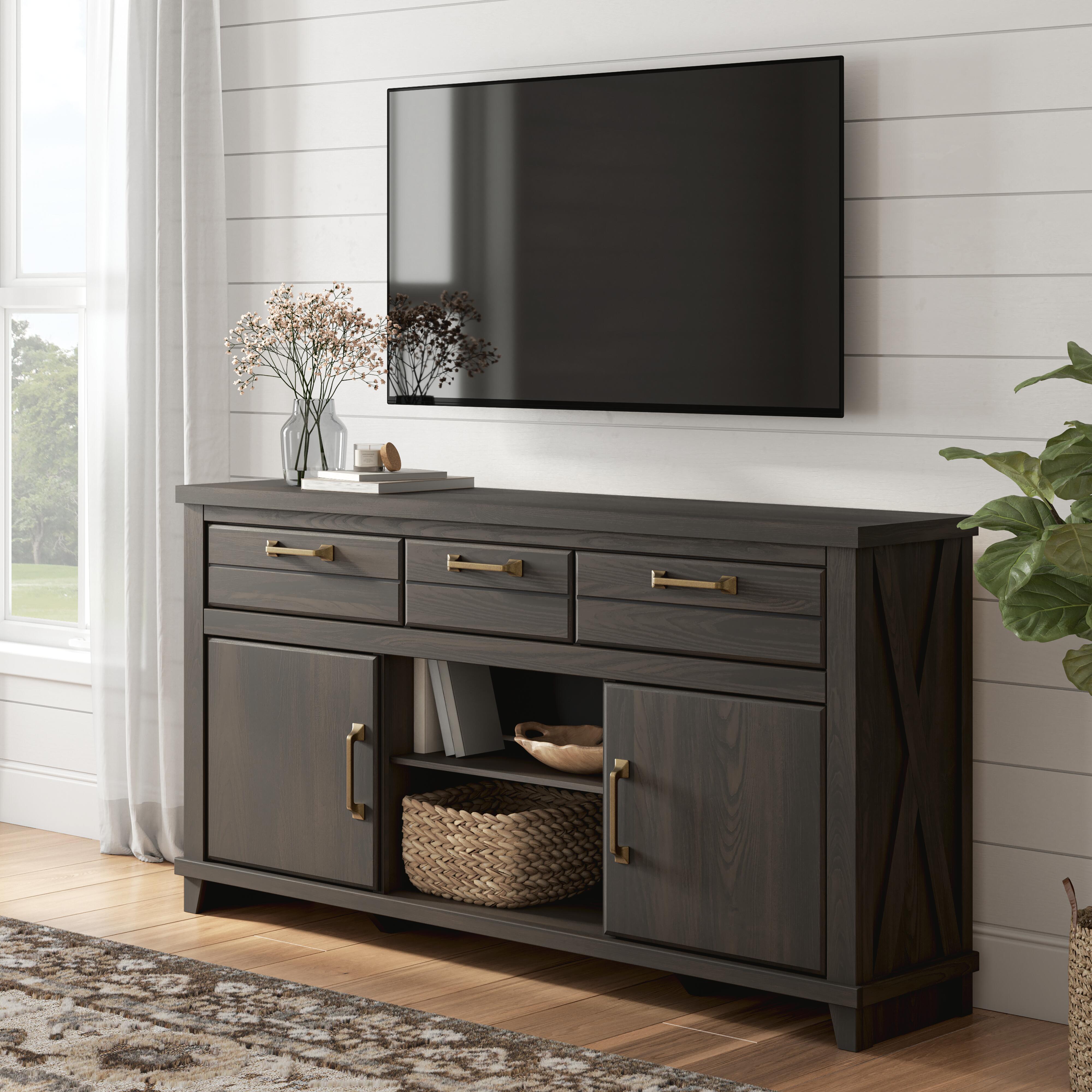 Best Furniture Outlet - Ashley Furniture - Brazen Valley TV Stand - 71" - W2648-268