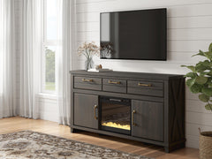Brazen Valley 71" TV Stand with Electric Fireplace