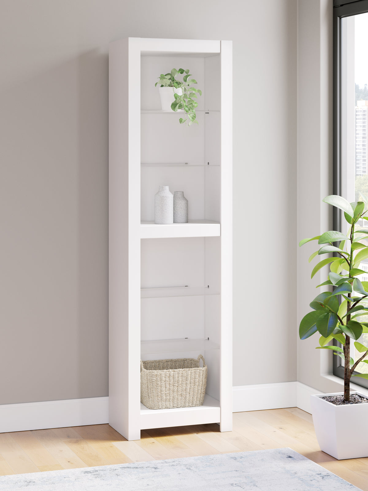 Best Furniture Outlet - Ashley Furniture - Brollevi Entertainment Center - Pier / White - W2722-24