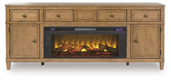 Sharlance 81" TV Stand with Electric Fireplace